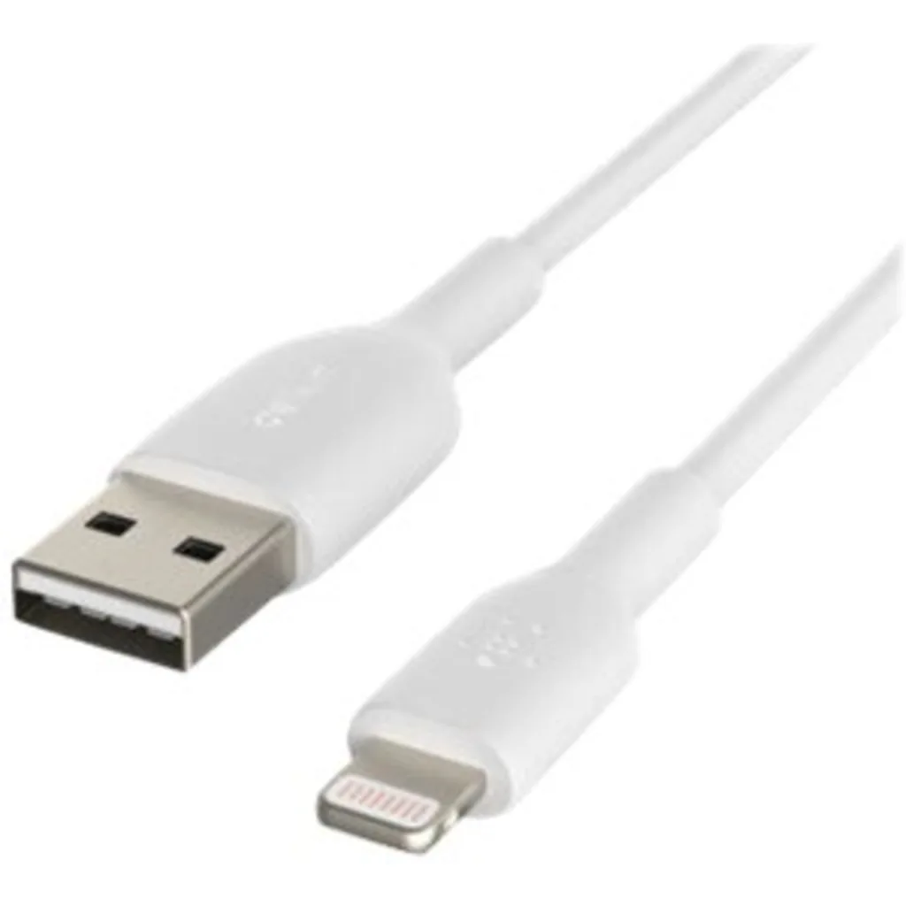 Imagen 1 de Belkin BOOST CHARGE - Cable Lightning - Lightning (M) a USB (M) - 1 m - blanco - para Apple 10.5-inch iPad Pro; 12.9-inch iPad Pro (2nd generation); iPhone 11, 11 Pro, 11 Pro Max, 8, XR, XS, XS Max