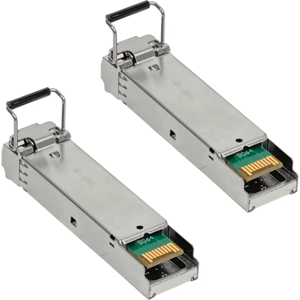 Imagen 1 de Transceiver Ubiquiti Pack 2 UNID UF-MM-1G SFP Conector 2 LC 