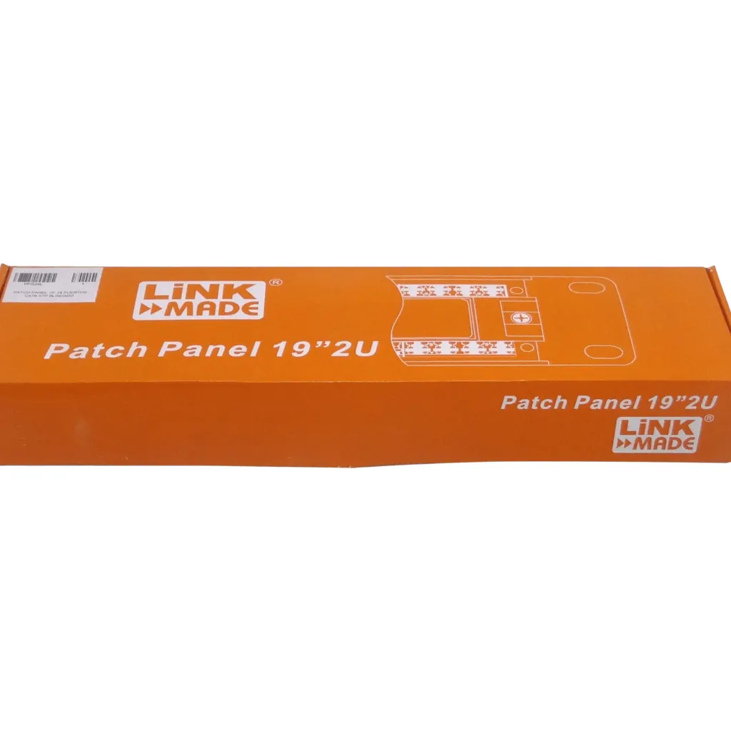 Imagen 2 de LINKMADE 24-RJ45 CAT6 FTP SFTP BLINDADO PATCHPANEL 1U Certificacion-UL