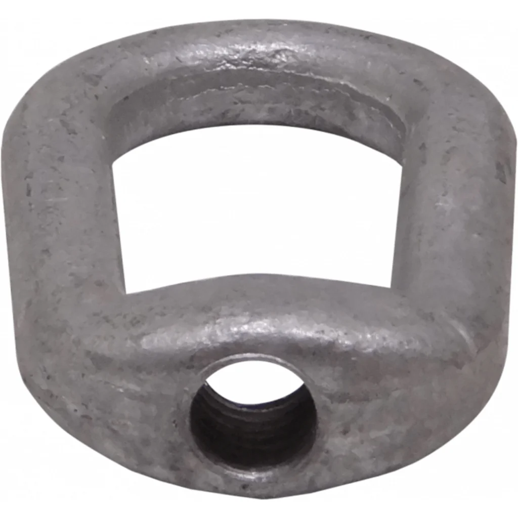 Imagen 3 de 5/8 x 4 Tuerca Ojo Fierro Galvanizado 0,625x4pulg