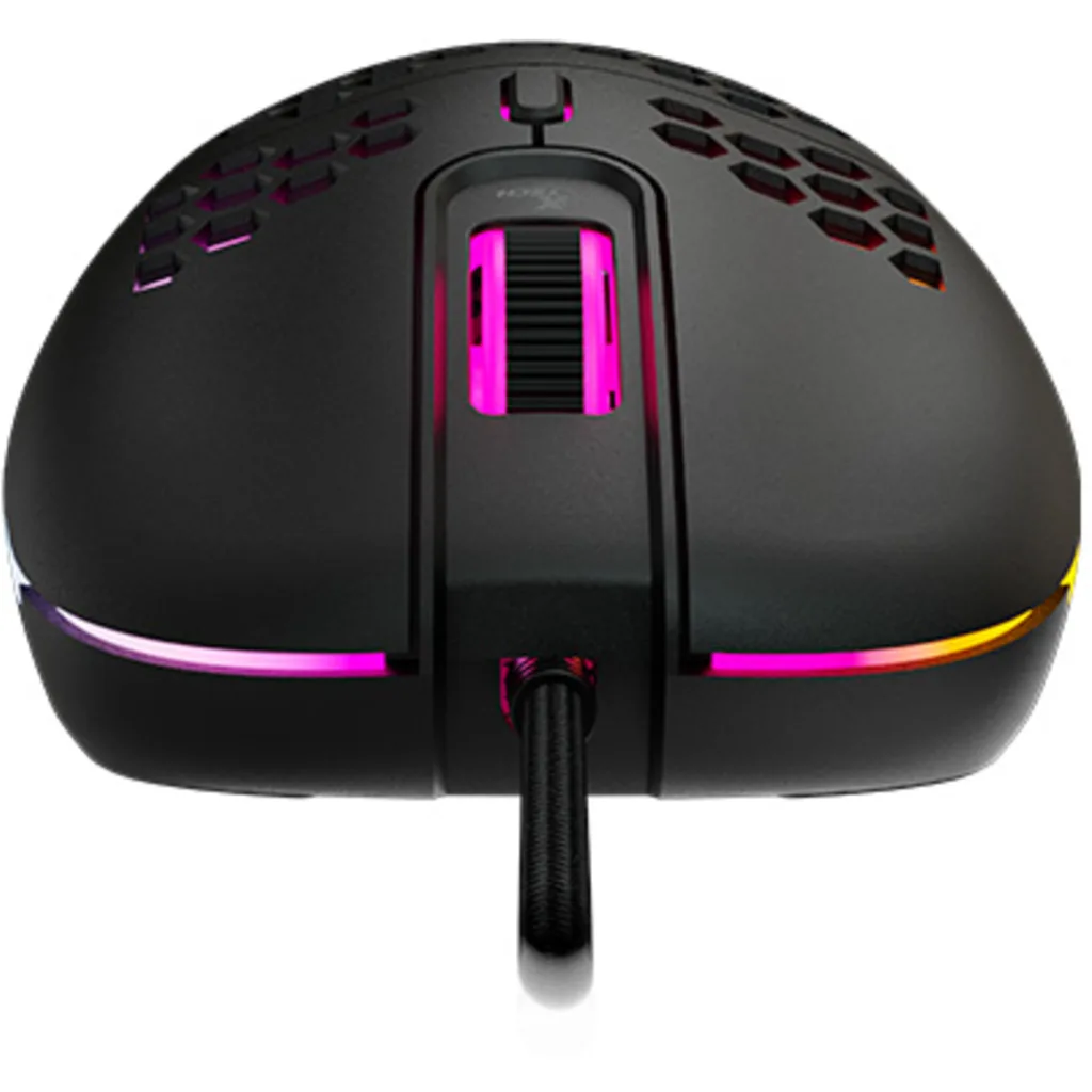 Imagen 2 de Xtech - XTM-620 - Mouse - USB - Wired - Black - Gaming 7 button Honeycomb