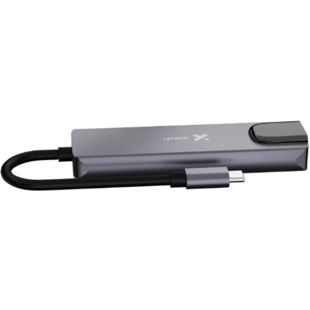 Imagen 3 de Xtech - Hub - 5 puertos - 5-in-1 USB-C(r) RJ-45  XTC-5