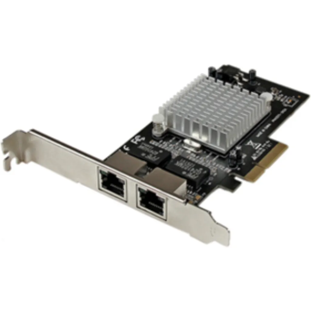 Imagen 1 de Tarjeta de Red StarTech 2x RJ-45 PCIe x4 Gigabit Ethernet 10/100/1000Mbps