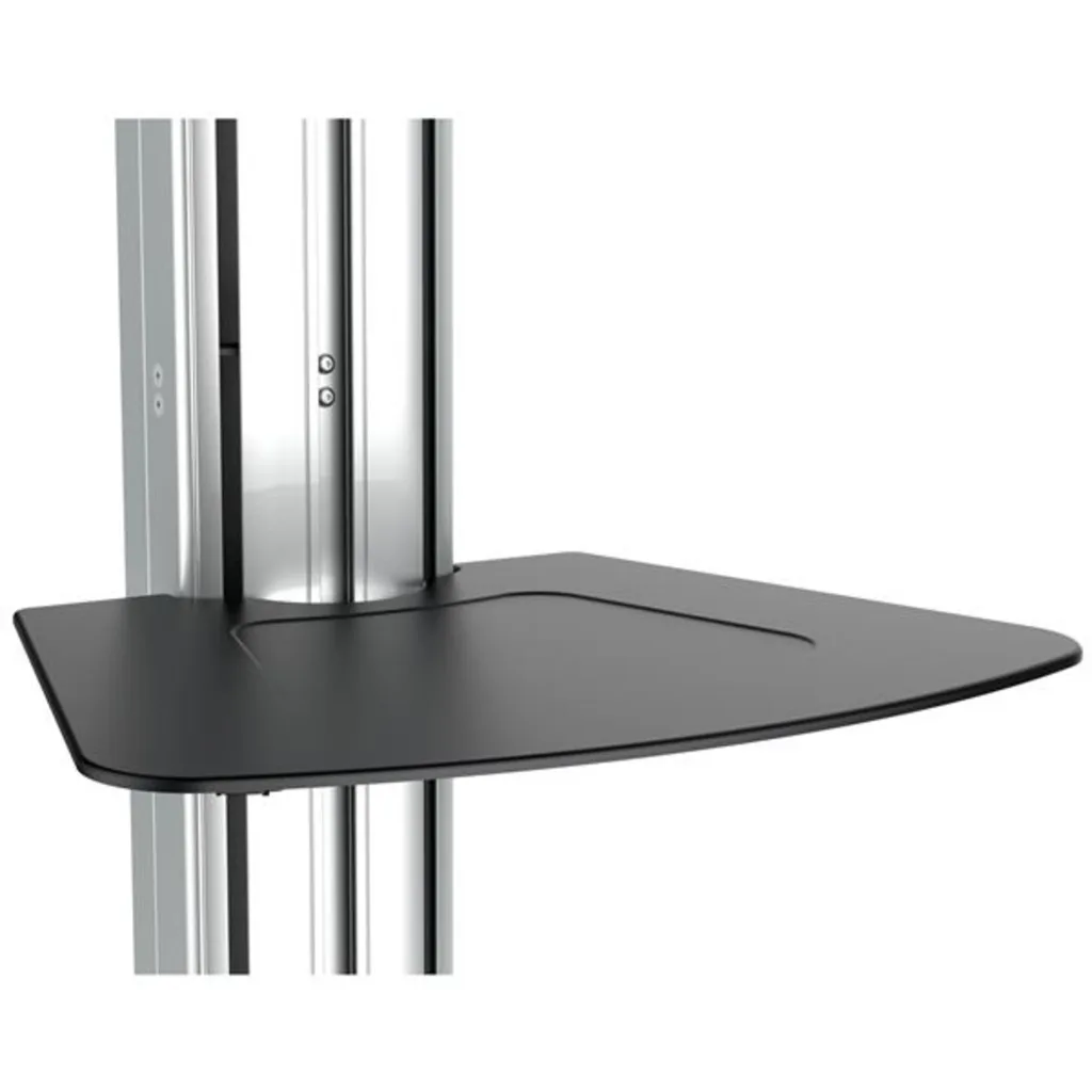 Imagen 1 de Soporte Pedestal para TV 32" a 75" hasta 40kg VESA 600*400 Color Negro y Plata