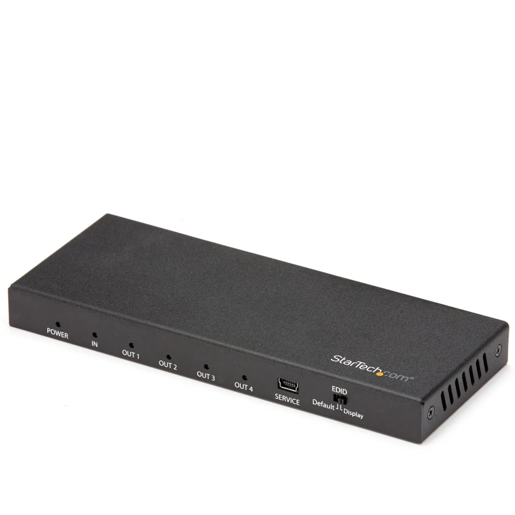Divisor Splitter HDMI 4 Puertos 4K 60Hz 1 Entrada 4 Salidas HDMI 2.0 HDR