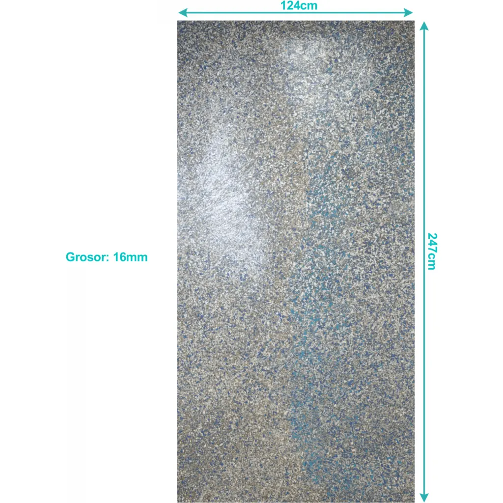 TECAPLAK 16mm 1,2x2,4m Plancha Tetrapack Reciclado 124x247cm 3,06m2