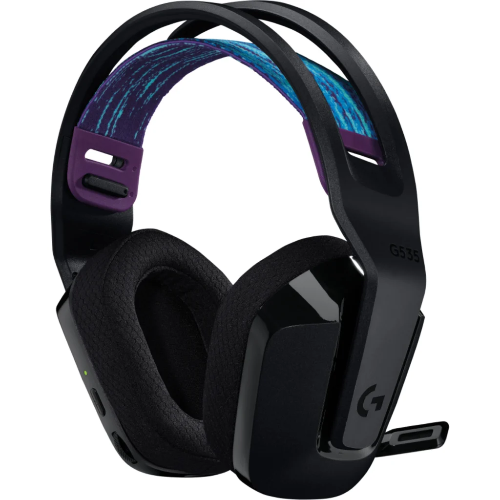Imagen 1 de Audífonos Gamer Inalámbricos Logitech G535 Wireless Recep USB p/Win Mac Negro