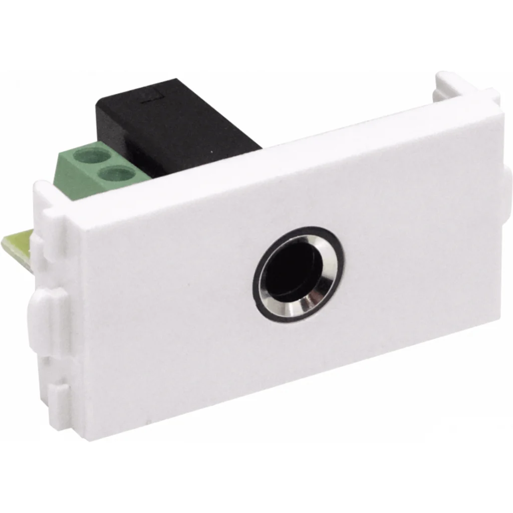 Imagen 1 de Modulo 6,35mm-Hembra Regleta-3p Phone-1/4 Stereo p/FQ1-FQ2-FQ3