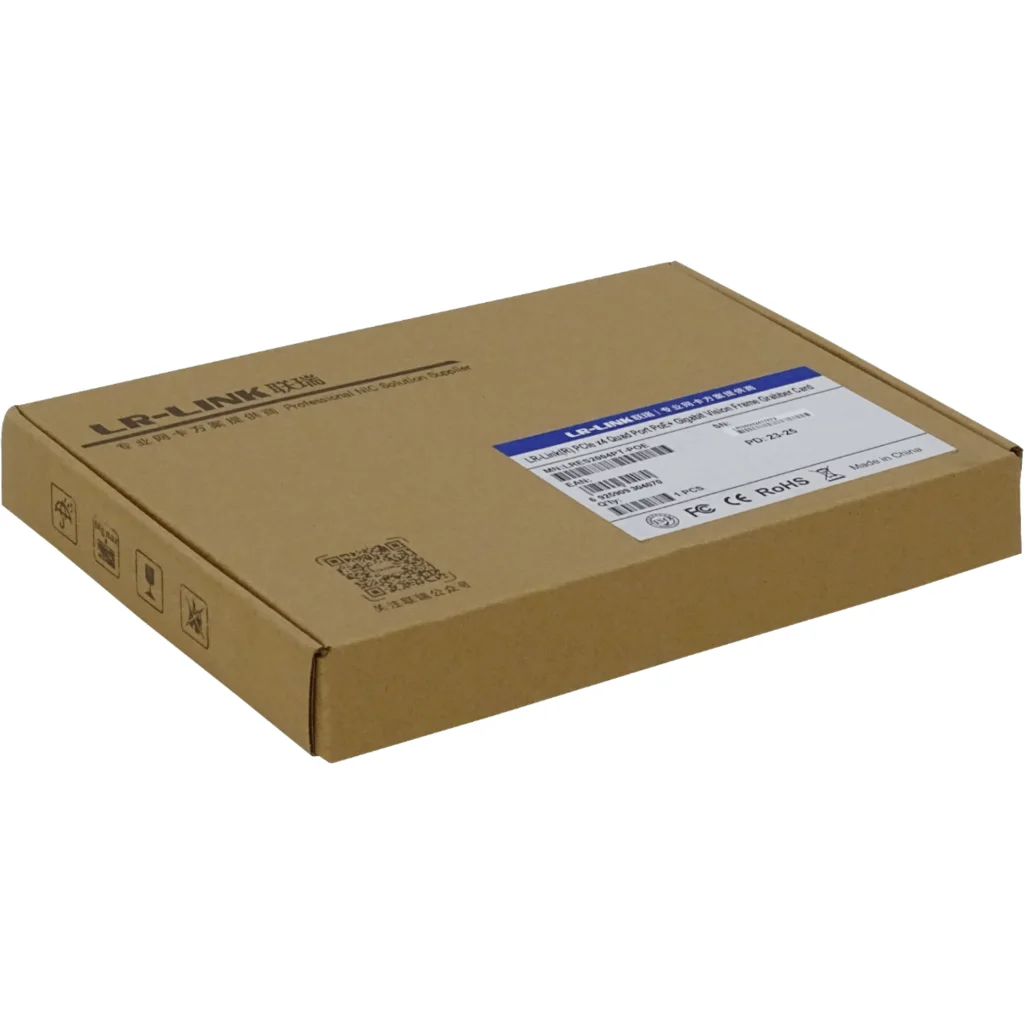 Imagen 4 de LRLINK 3Dscan PCIe-x4 4-1000-PoE+ Tarjeta Intel I350AM4 Frame Grabber