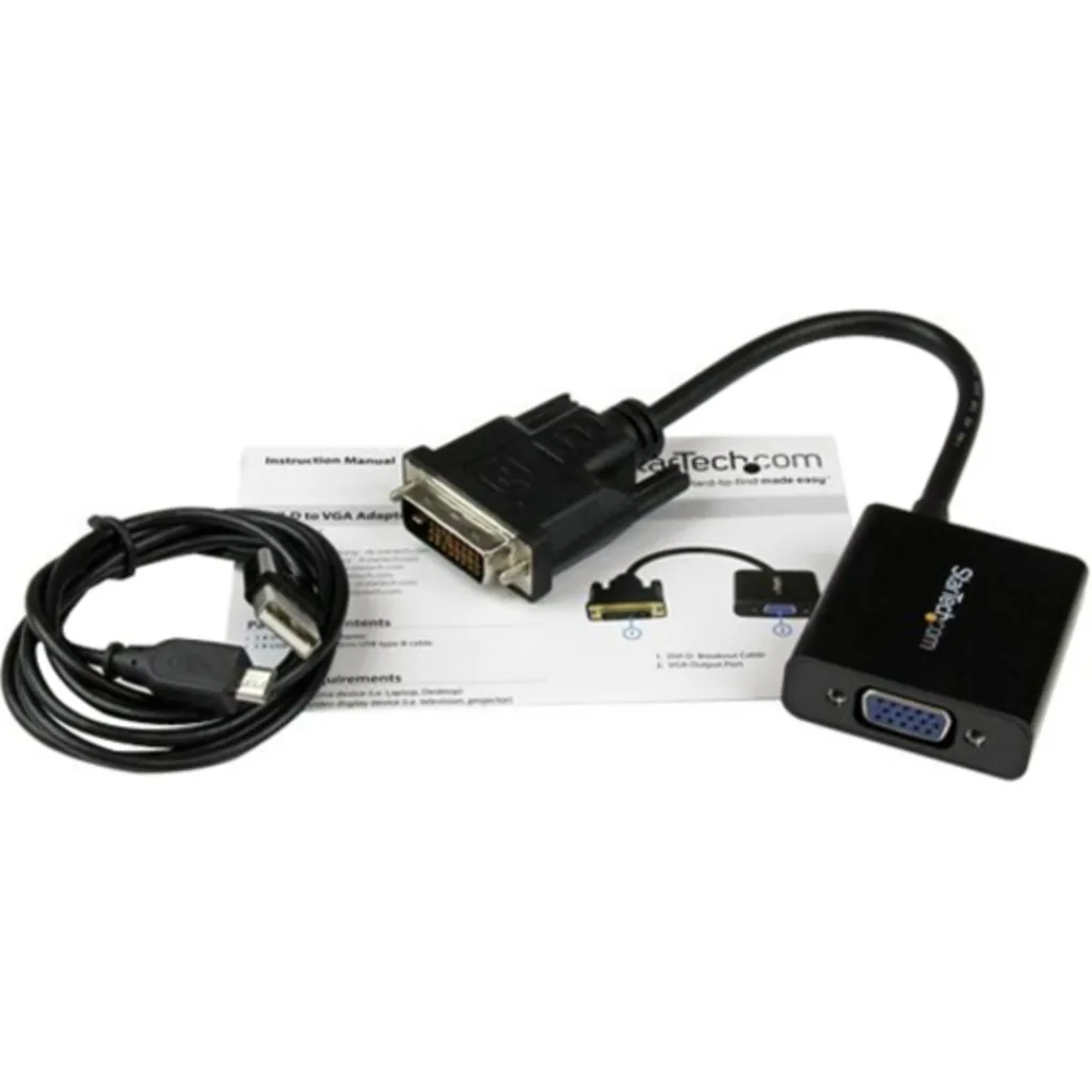 Imagen 1 de Adaptador Conversor DVI-D a VGA HD15