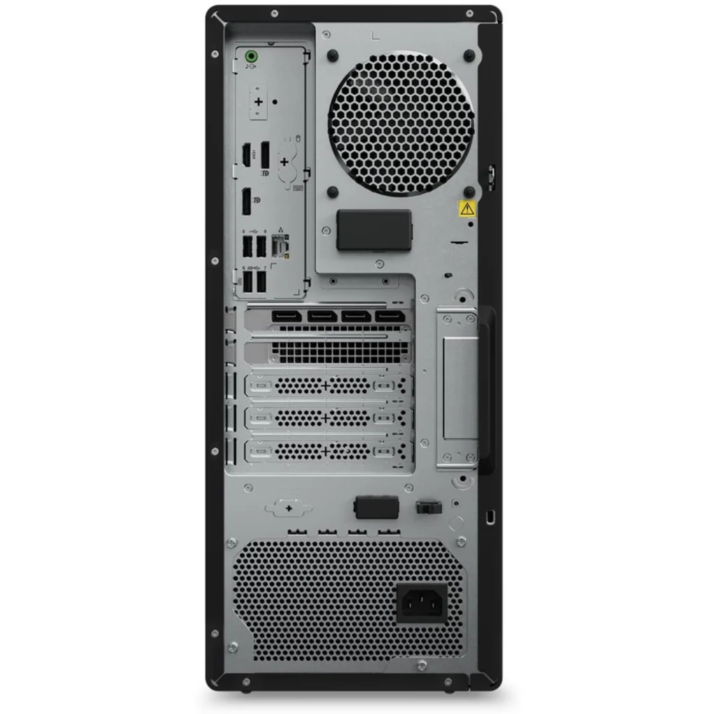 Imagen 2 de Lenovo ThinkCentre - Tower - Intel Core Ultra 7 265 vPro / 4.5 GHz - DDR5 SDRAM - 1 TB Hard Drive Capacity - DVD±RW - NVIDIA RTX A1000 - Windows 11 Pro - Spanish