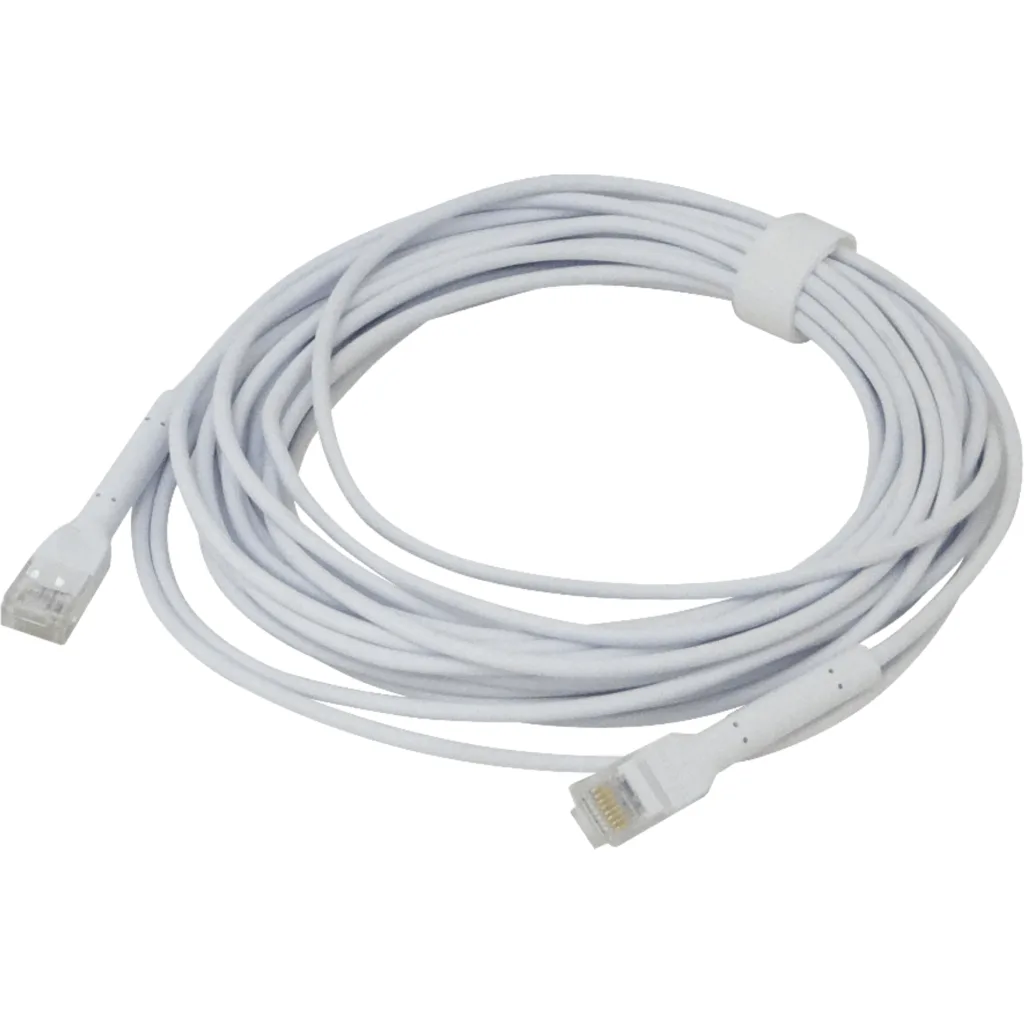 Imagen 2 de Cable de Red Ubiquiti Cat6 RJ45 800cm U-Cable-Patch-8M-RJ45 8mts BLANCO