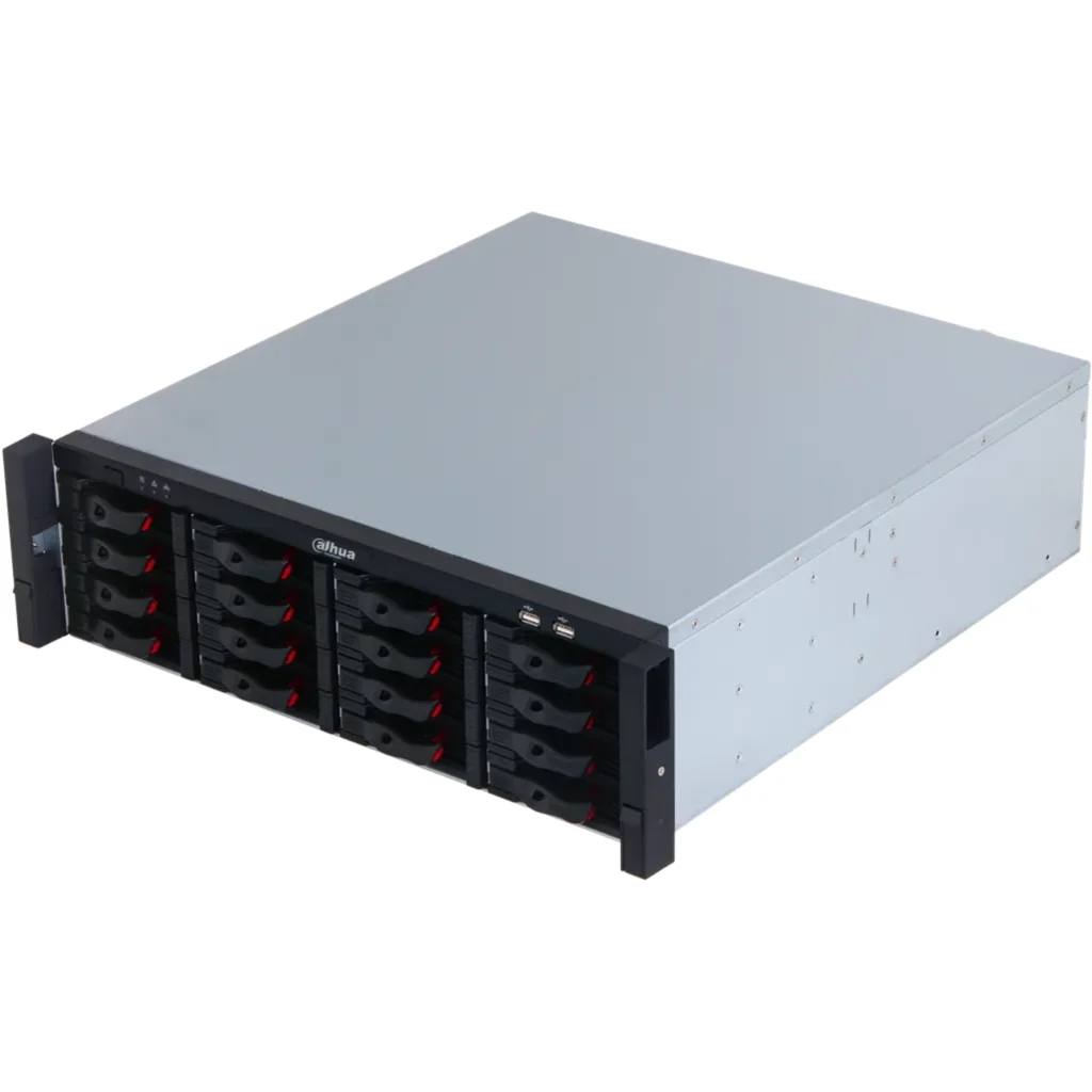 Imagen 3 de DHI-NVR616RH-128-XI. NVR Dahua 128 canales serie WizMind soporta 16 HDD Hot Swap, soporta RAID 0/1/5