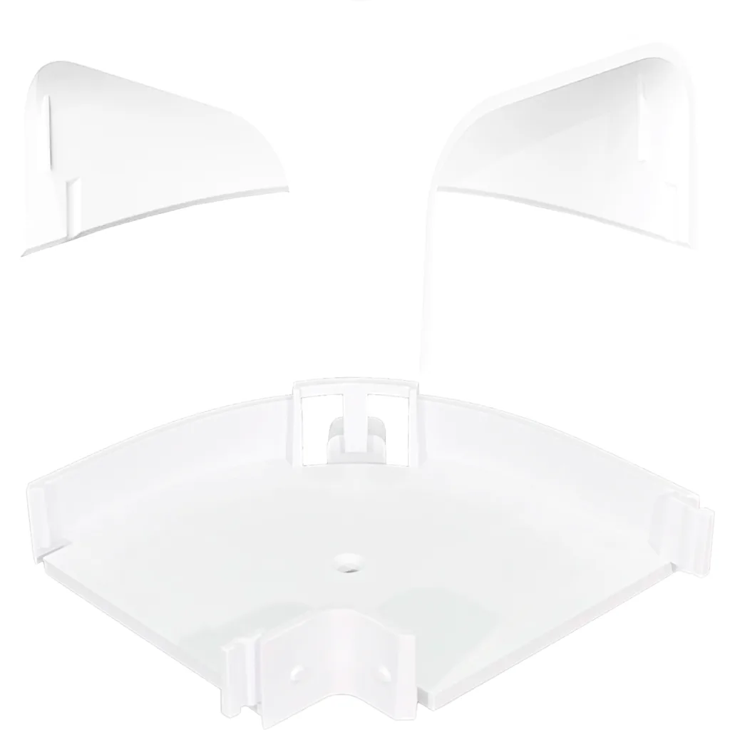 Imagen 5 de UniFi Angulo Plano 68,4x38,8mm Blanco Raceway para UDW Dream Wall