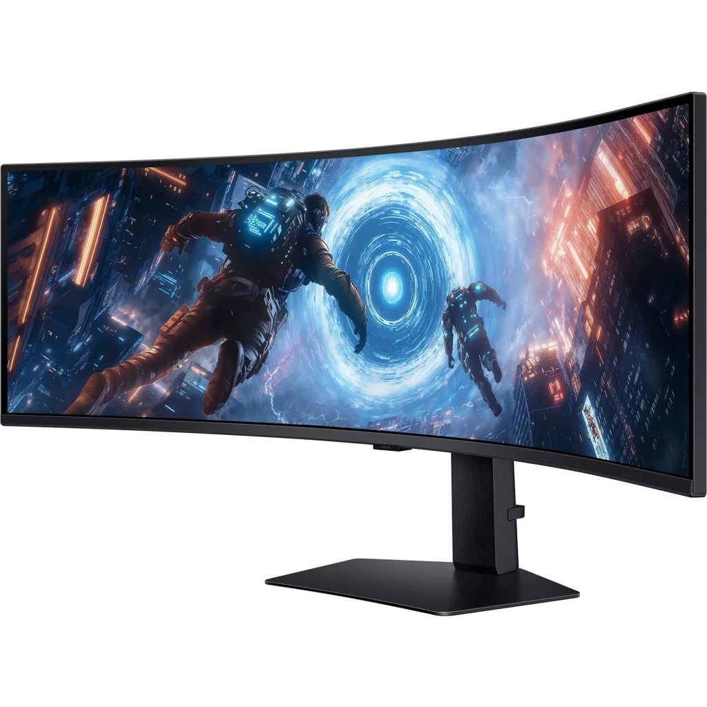 Imagen 1 de Monitor Gamer Curvo Samsung Odyssey G9 G91f 49" DQHD 5120*1440 DP HDMI VA 144Hz