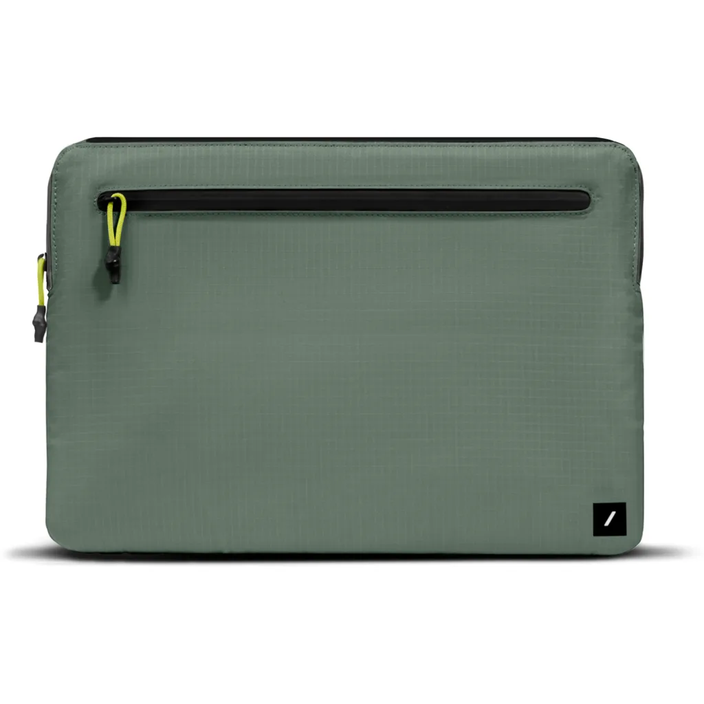 Sleeve poliester Ultralight para Macbook 16" Native union verde