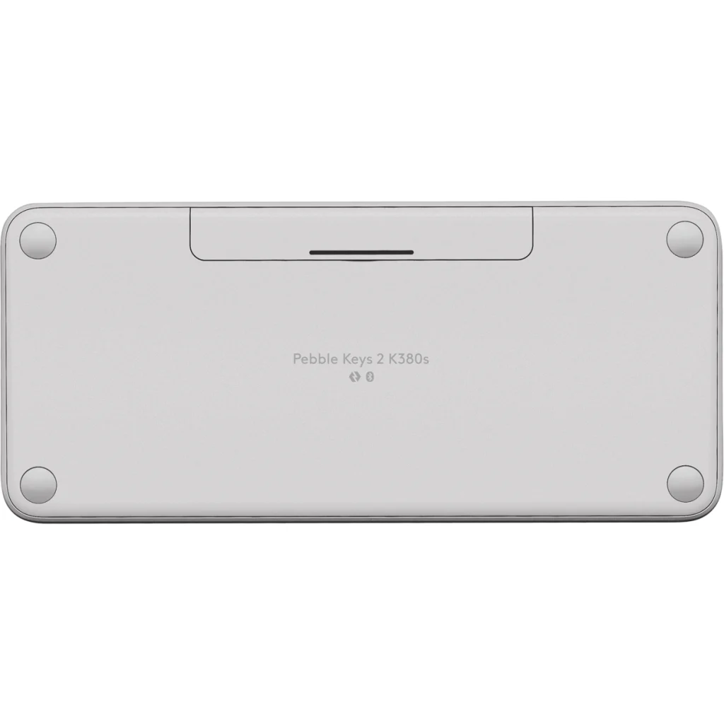 Imagen 1 de Teclado Inalámbrico Logitech Pebble Keys 2 K380S Bluetooth Dongle USB Blanco