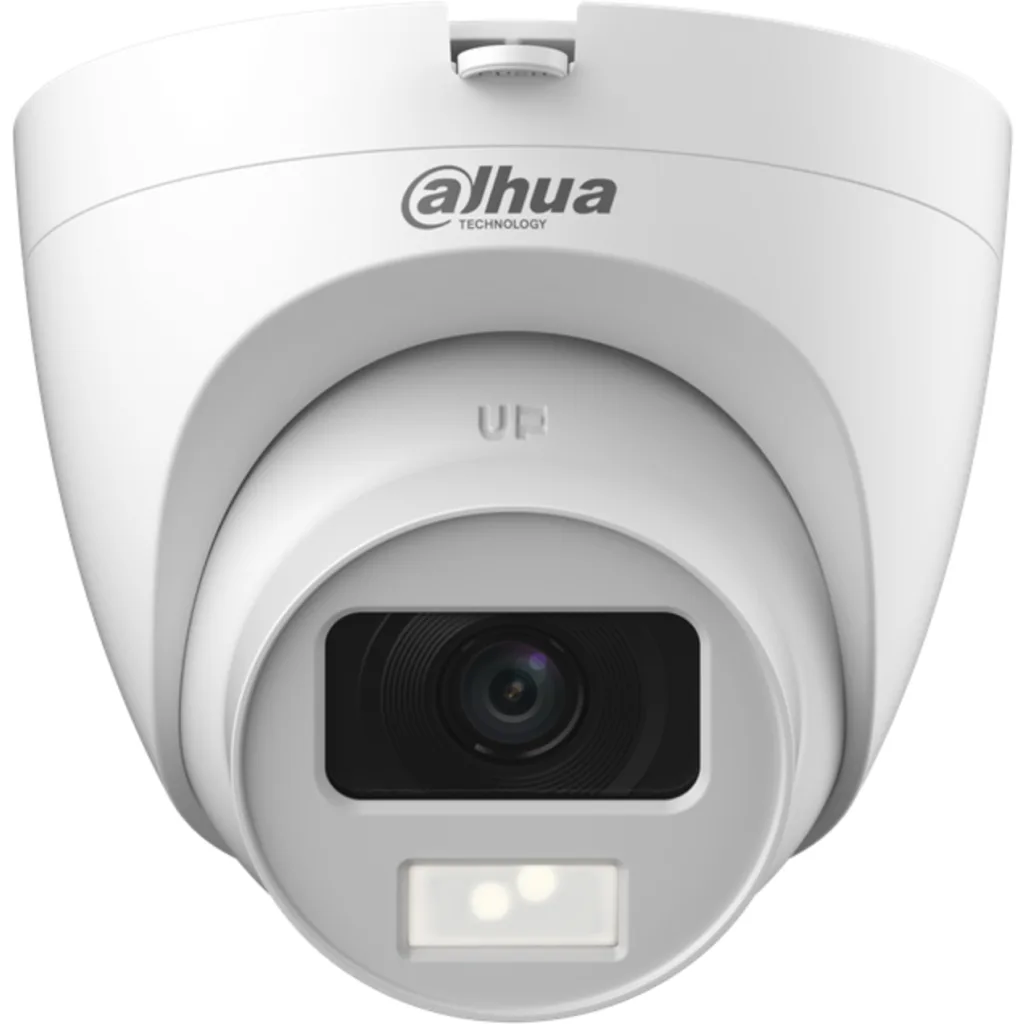 Imagen 2 de DH-HAC-HDW1200CLQN-IL-A-0280B-S6. camara HDVCI Eyeball Dahua 2MP lente fijo 2.8mm doble iluminacion