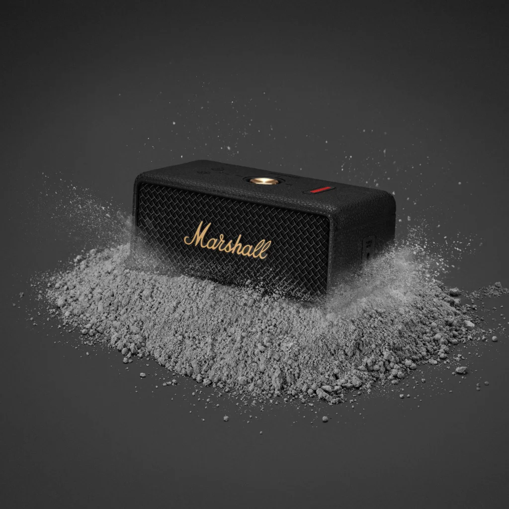 Imagen 9 de Parlante Portatil Marshall Emberton III, Bluetooth Brass Color Negro