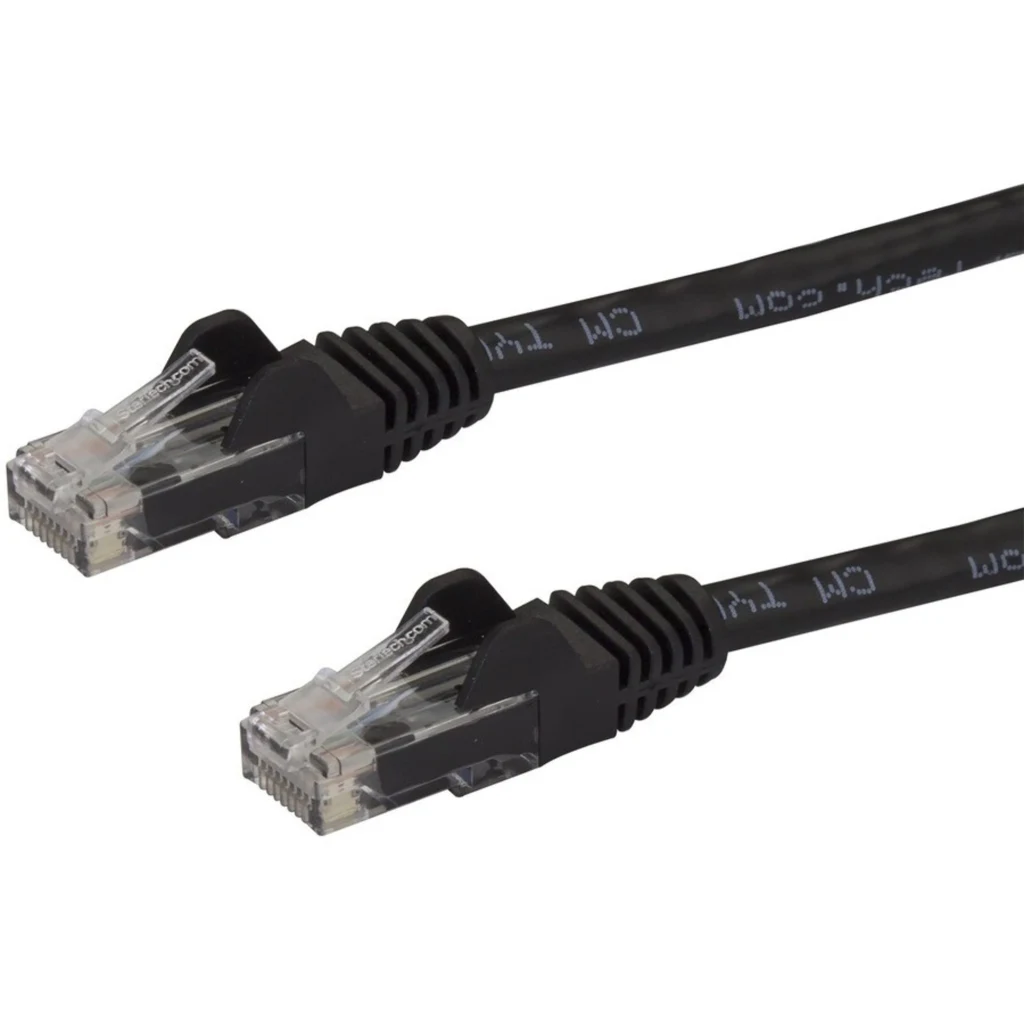 Cable de Red StarTech Cat6 Sin Enganches Ethernet Gig. Long. 2 Metros NEGRO