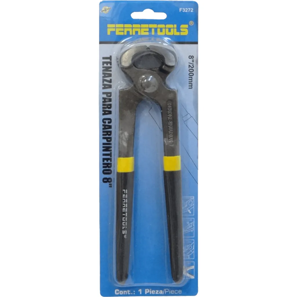 8-Pulgadas Alicate Tenaza 205mm p/Carpintero T Americano Corte Frontal