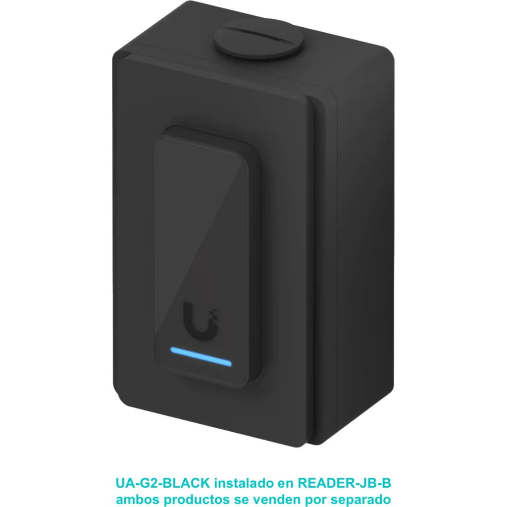 Imagen 1 de UI Negro Caja Conexion UniFi Access p/UA-G2. UA-Ultra Viewer Doorbell