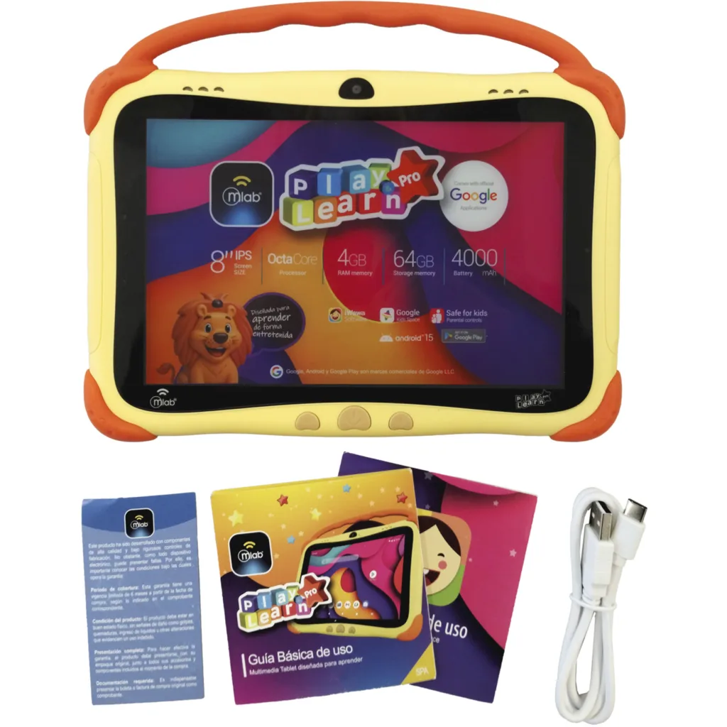 Imagen 5 de MLAB TABLET KIDS PLAY & LEARN PRO 8"  OCTA-CORE  4GB 64GB WIFI