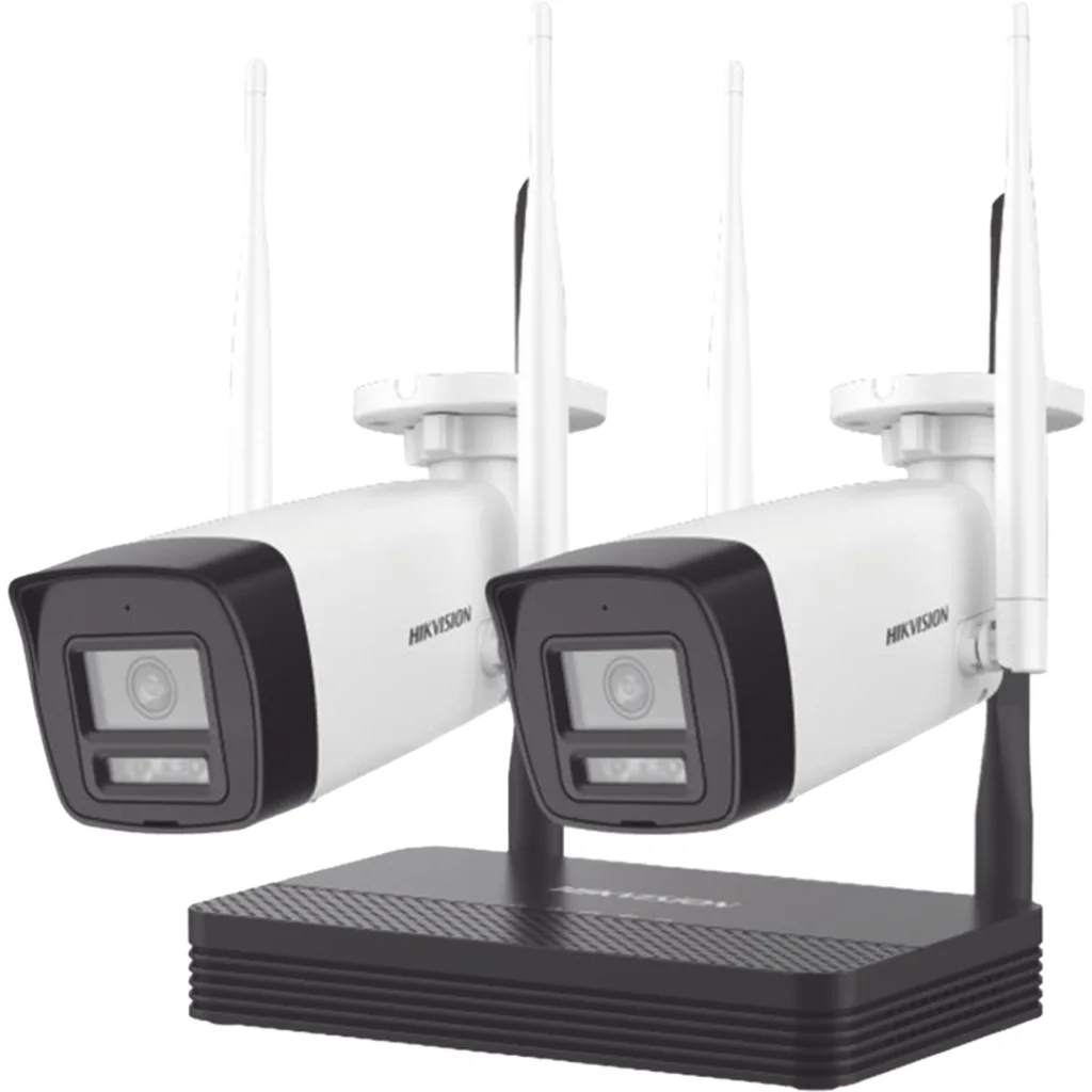Imagen 3 de Kit de Videovigilancia Wi-Fi Hikvision NKS422W0H con 2 Cámaras IP 2 MP y NVR
