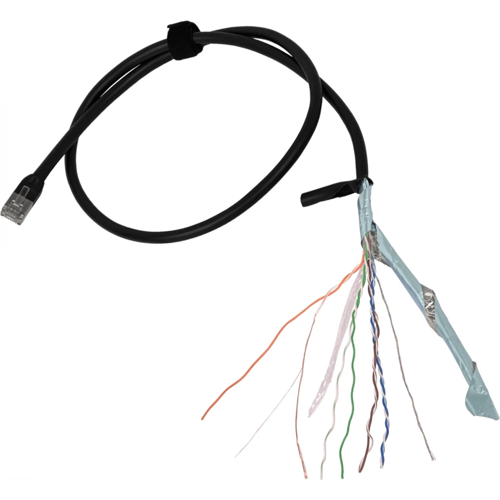 Imagen 3 de UBIQUITI 3mt Negro F/UTP Cat5e Cable UACC-Cable-Patch-Outdoor-3M-BK