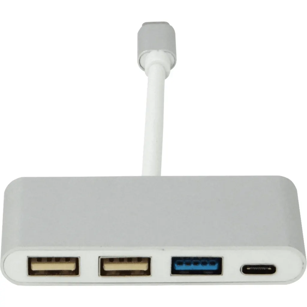 Imagen 1 de Hub USB-CM a 1xUSB-CH 3xUSB-AH Cable-7cm USB3.1