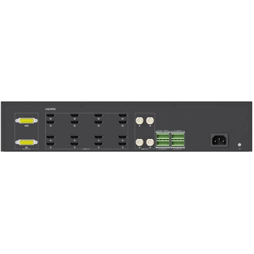 Imagen 2 de Decodificador Hikvision 16-ch 12MP o 128-ch 1080P build-in 16 port 100M