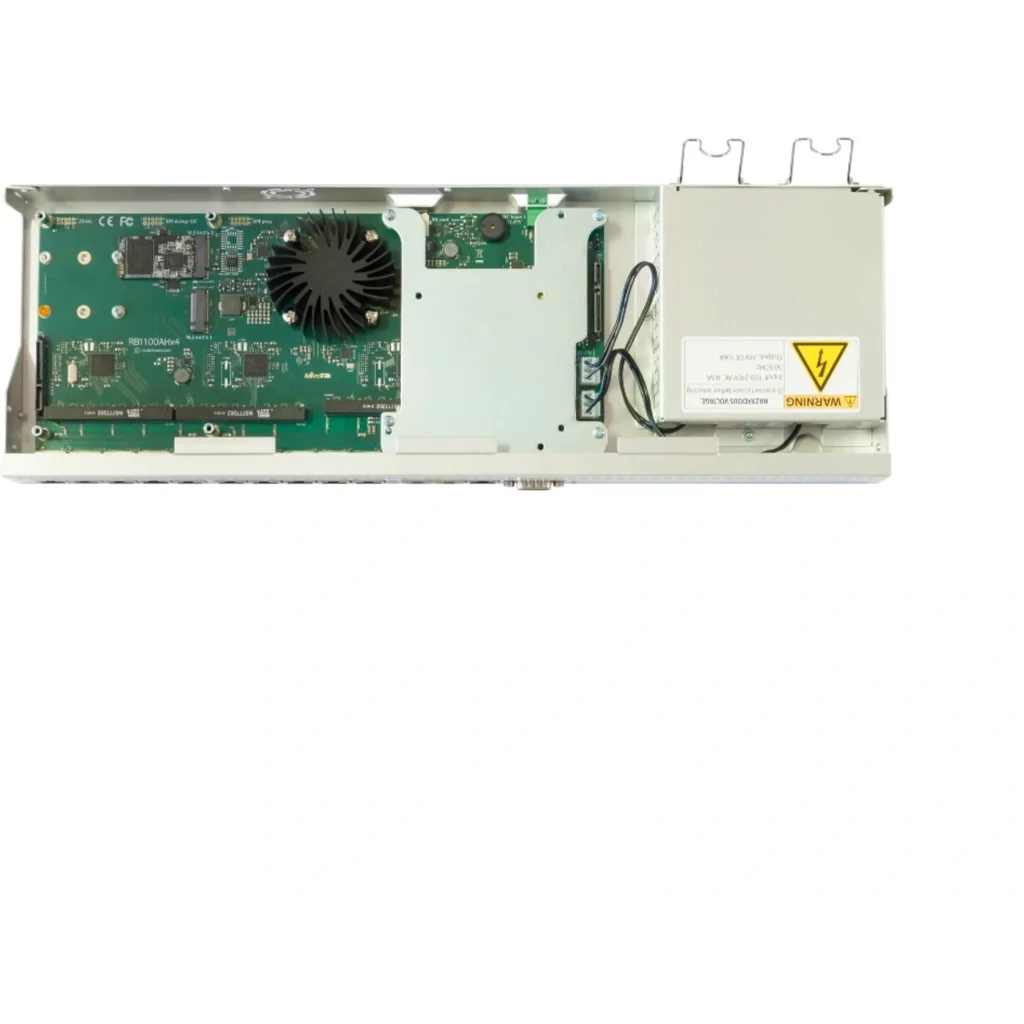 Imagen 2 de MIKROTIK Router 60GB-M.2 4-1,4GHz L6 13-1000 1GB Rack MSD 2-SATA Dual-PSU DB9