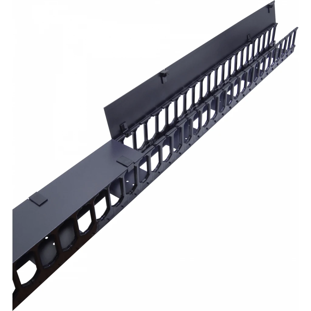 42U-187cm Ordenador Vertical 2-tapa-Metal Lat-Plas Anch-10cm Prof-11cm