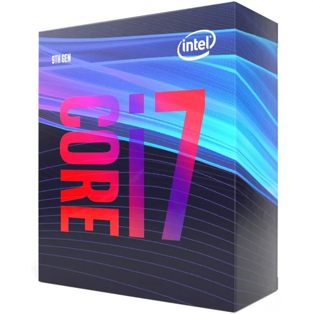 CPU Intel® Core i7-9700K 9Gth 3.60-4.9 GHz Turbo 12MB 8 Núcleos LGA1151 Sin/Fan (Reacondicionado Sin Caja)