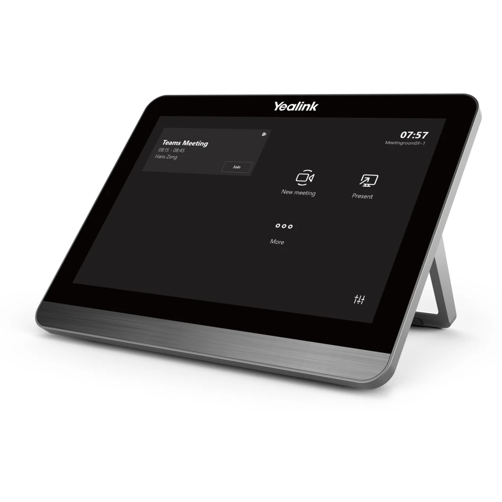 Yealink Pantalla Táctil para controlar sistemas Teams Android