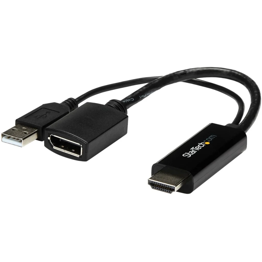 Imagen 5 de Adaptador Startech HDMI a DisplayPort USB 4K 3840*2160 Pixeles USB-C 