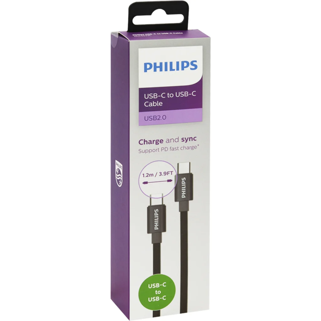 Imagen 2 de DLC5533C/97 CABLE USB-C A USB-C 1.2 MTS NEGRO