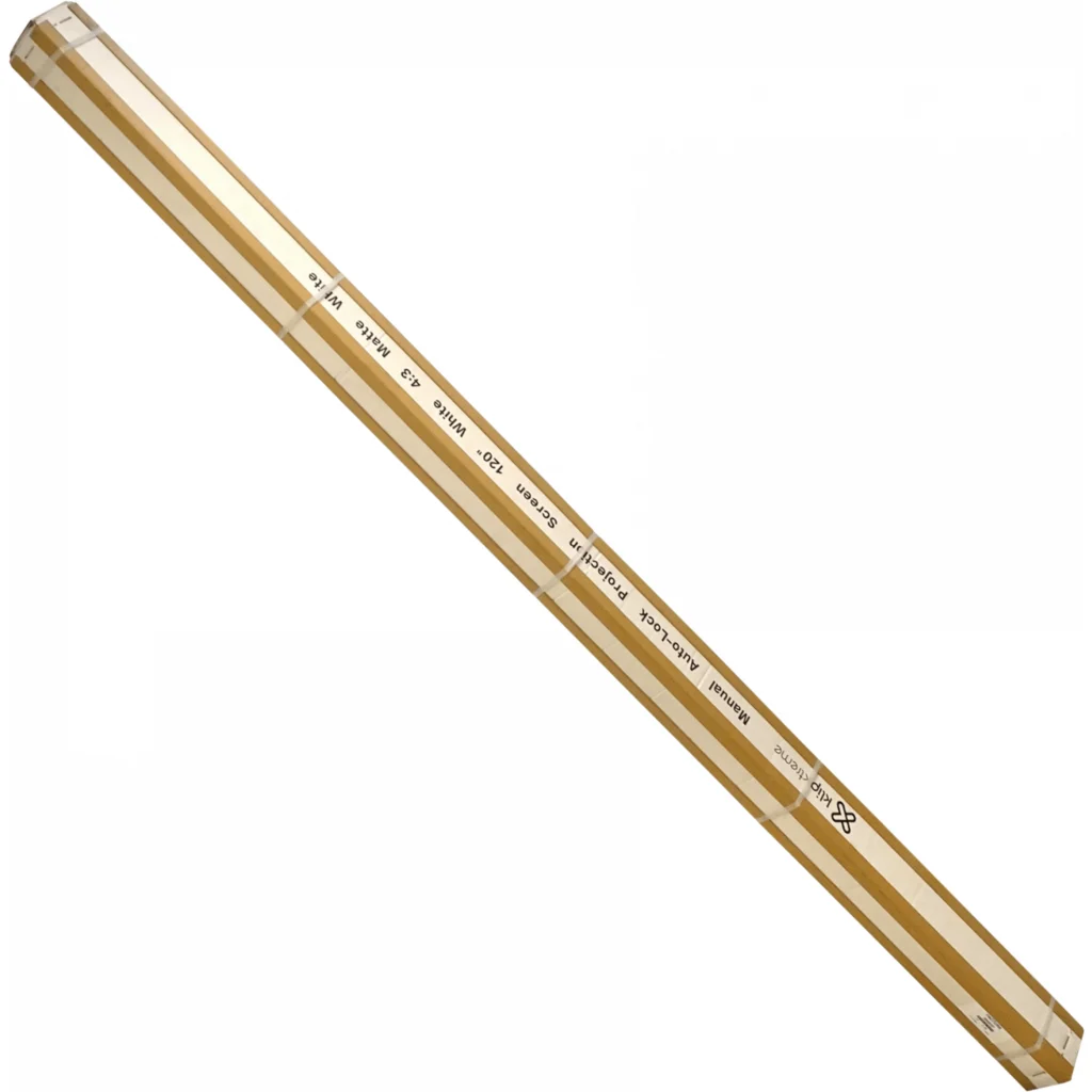 Imagen 1 de KLIPX Telon Mural 2,4mt x 1,8mt 4:3 blanco 240x180cm KPS-304