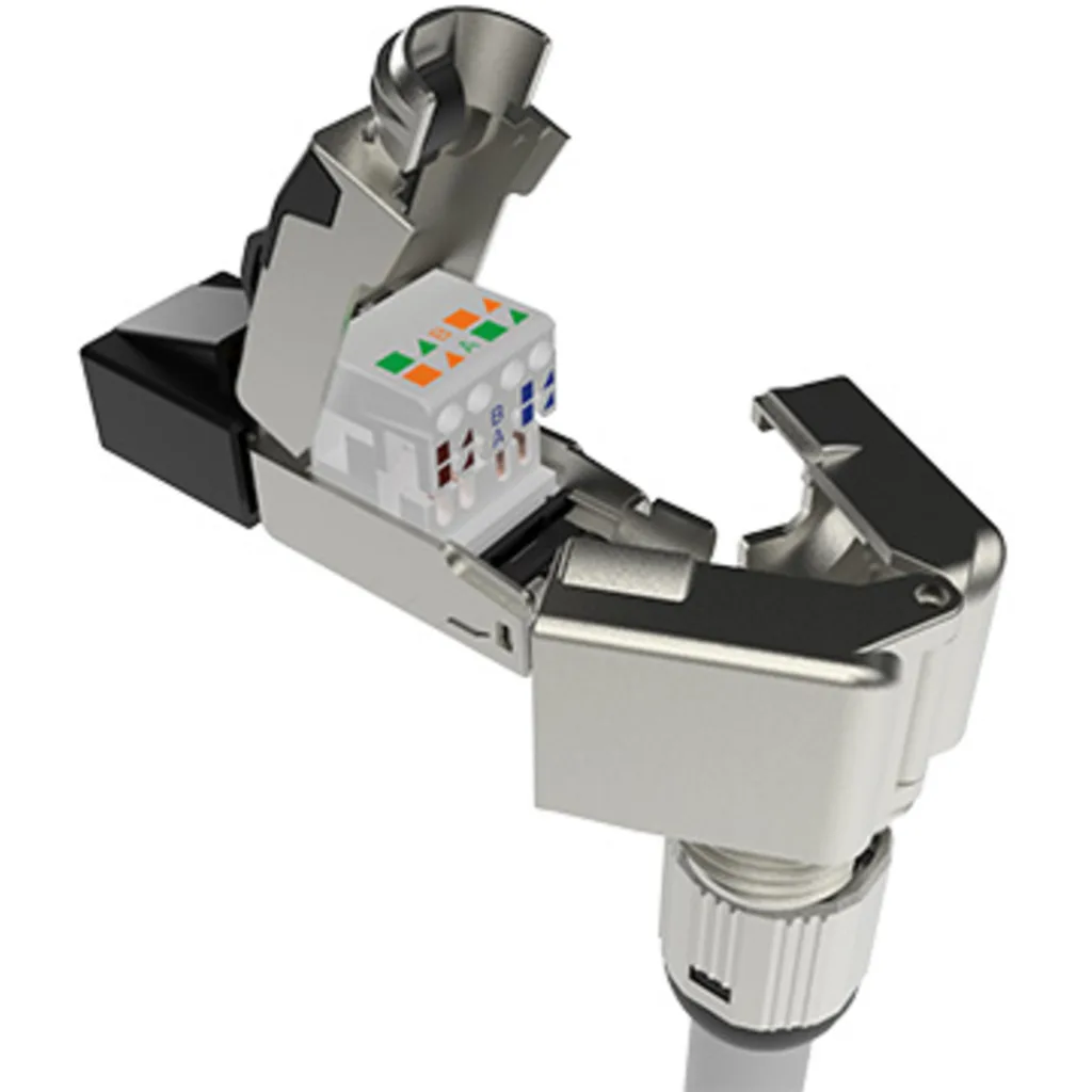 Imagen 12 de Nexxt Solutions Infrastructure - Modular Plug Termination Link - Cat6A - Packaged Quantity: 1 - 90 grados