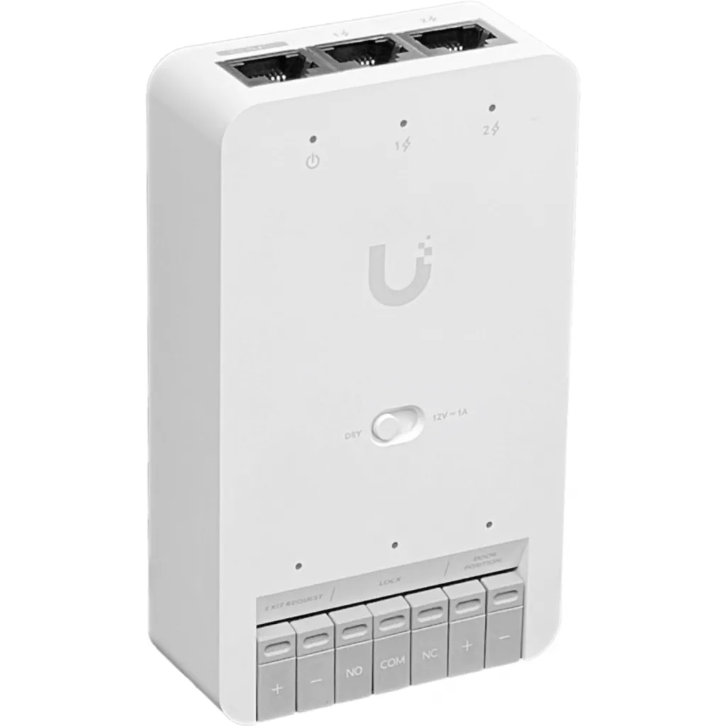 Imagen 1 de UBIQUITI Control 3-1000 1-Puerta Pulsadores Riel-Din req-PoE++ Access