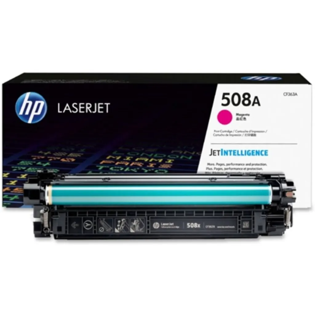 Imagen 8 de Toner HP 508A Magenta para Impr. LaserJet M552/M553, 5000 Páginas