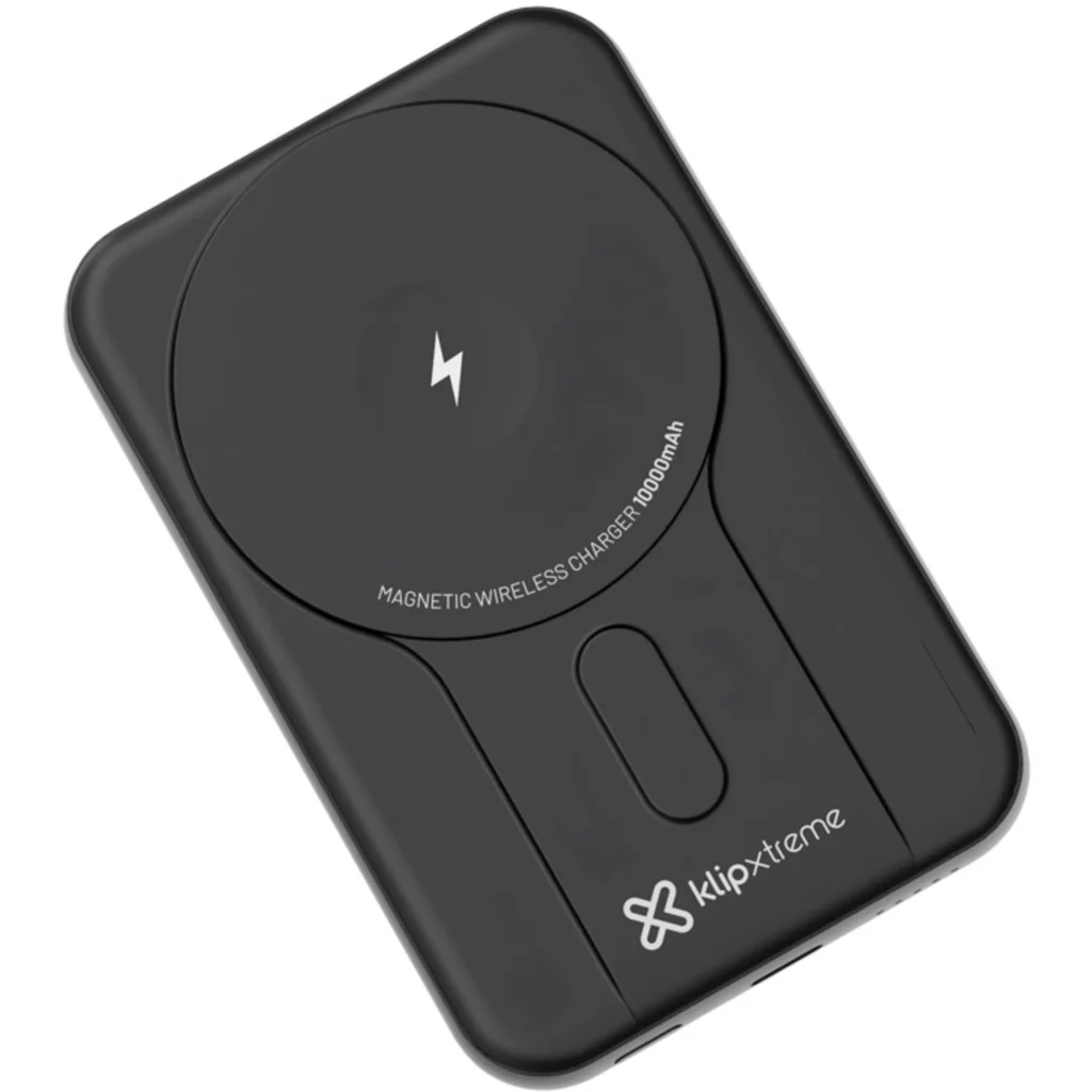 Klip Xtreme - Power bank - 24 pin USB-C - Lithium polymer - Para Smartphones - Wireless Charg 10.000 mAh