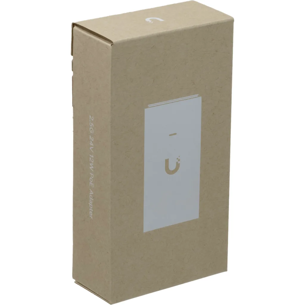 Imagen 3 de UI 2,5Gbps 24VDC 12W inyector PoE req-cable-C5 UACC-ADAPTER-POE-24-12W