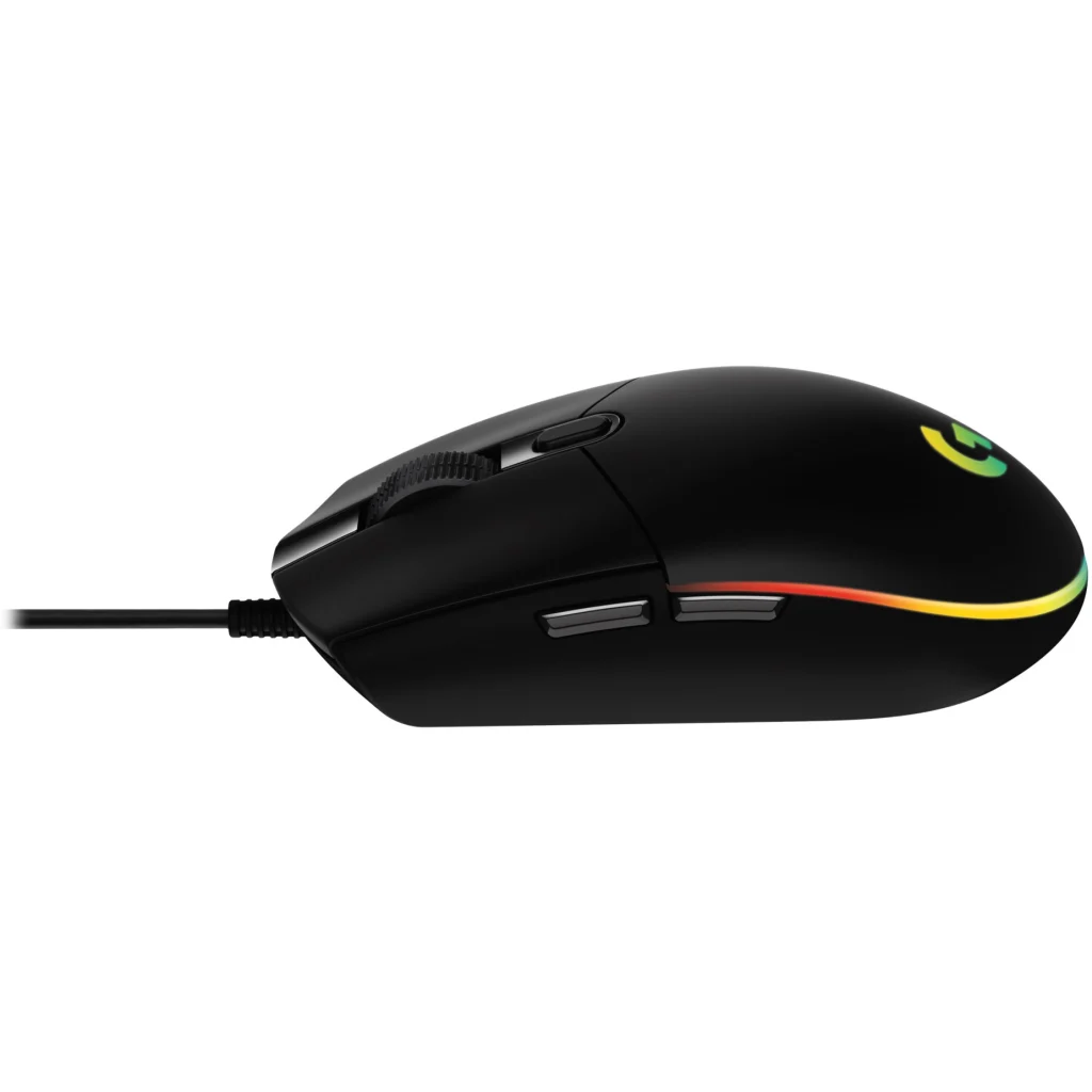 Imagen 4 de Mouse Gamer Alámbrico Logitech G203 RGB 6 Botones 8000dpi USB Negro