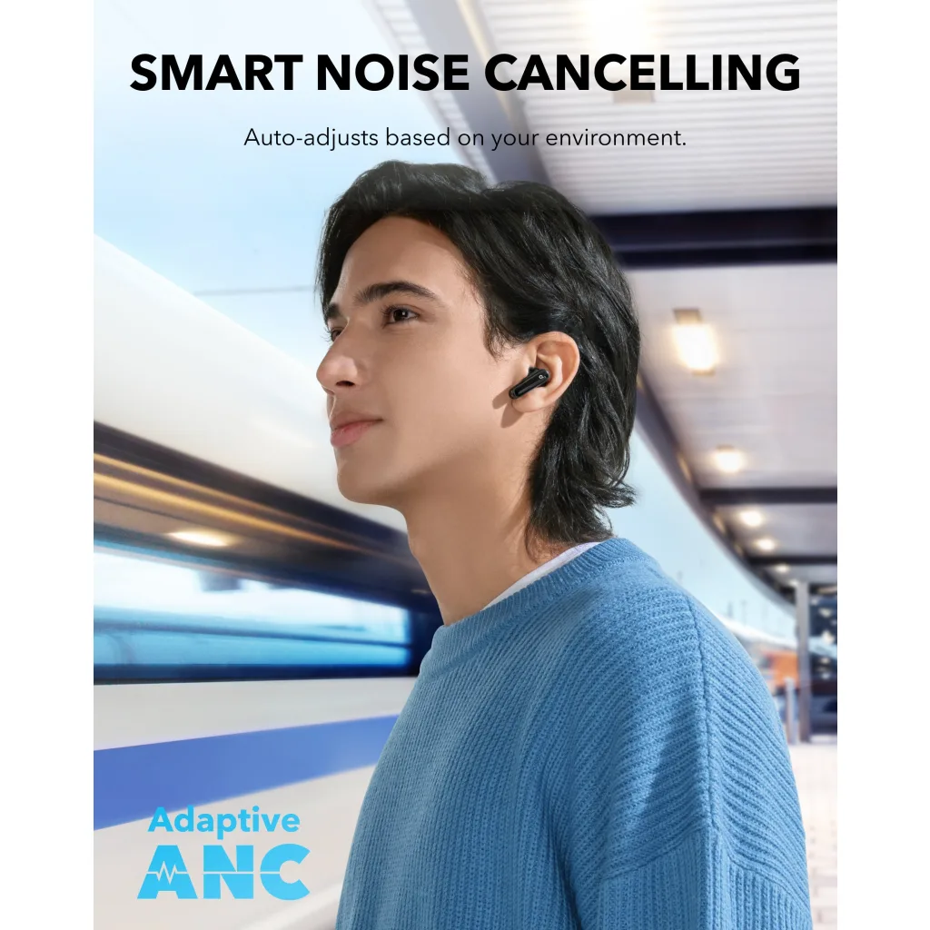 Imagen 6 de Audifono True Wireless Noise Cancelling P40i Soundcore negro 2