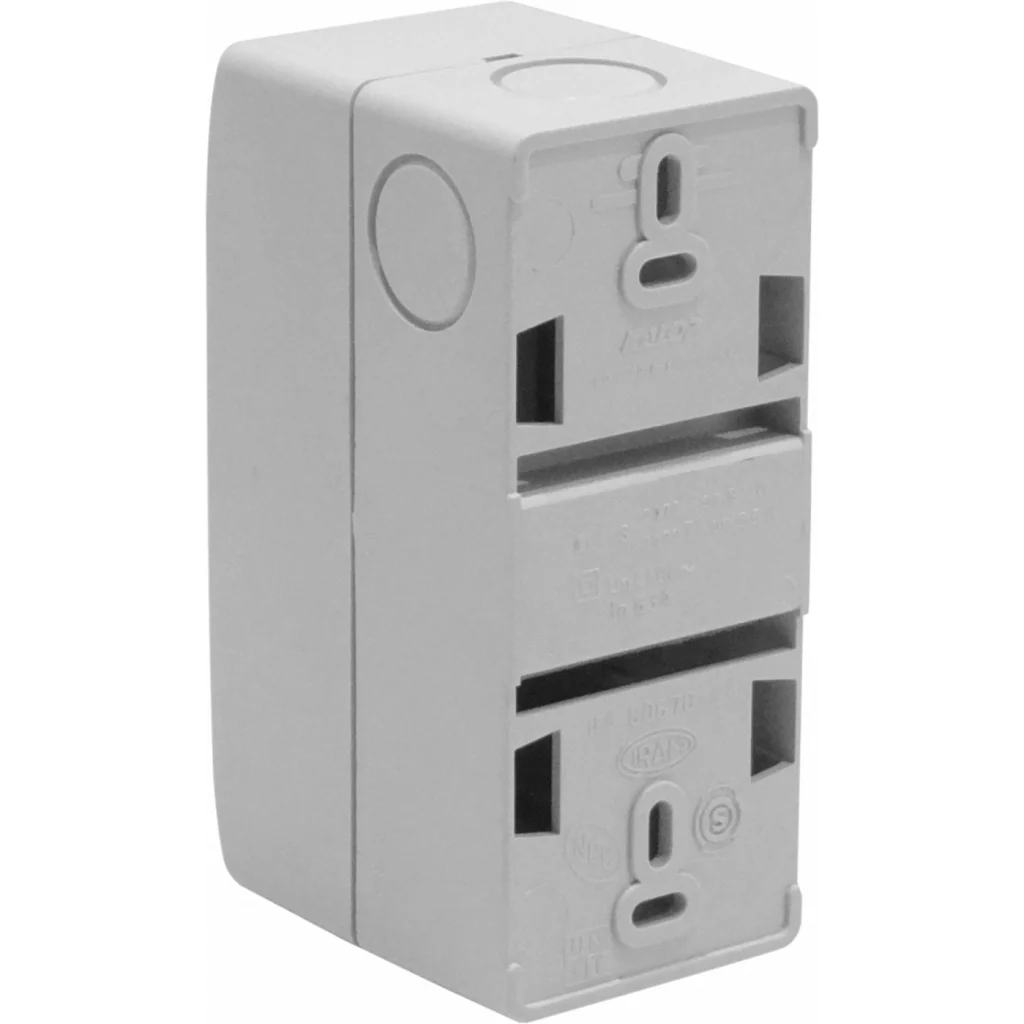Imagen 1 de KALOP s/Tapa 18/36mm-Ancho Caja Plastica p/Automatico RielDin-Plastico