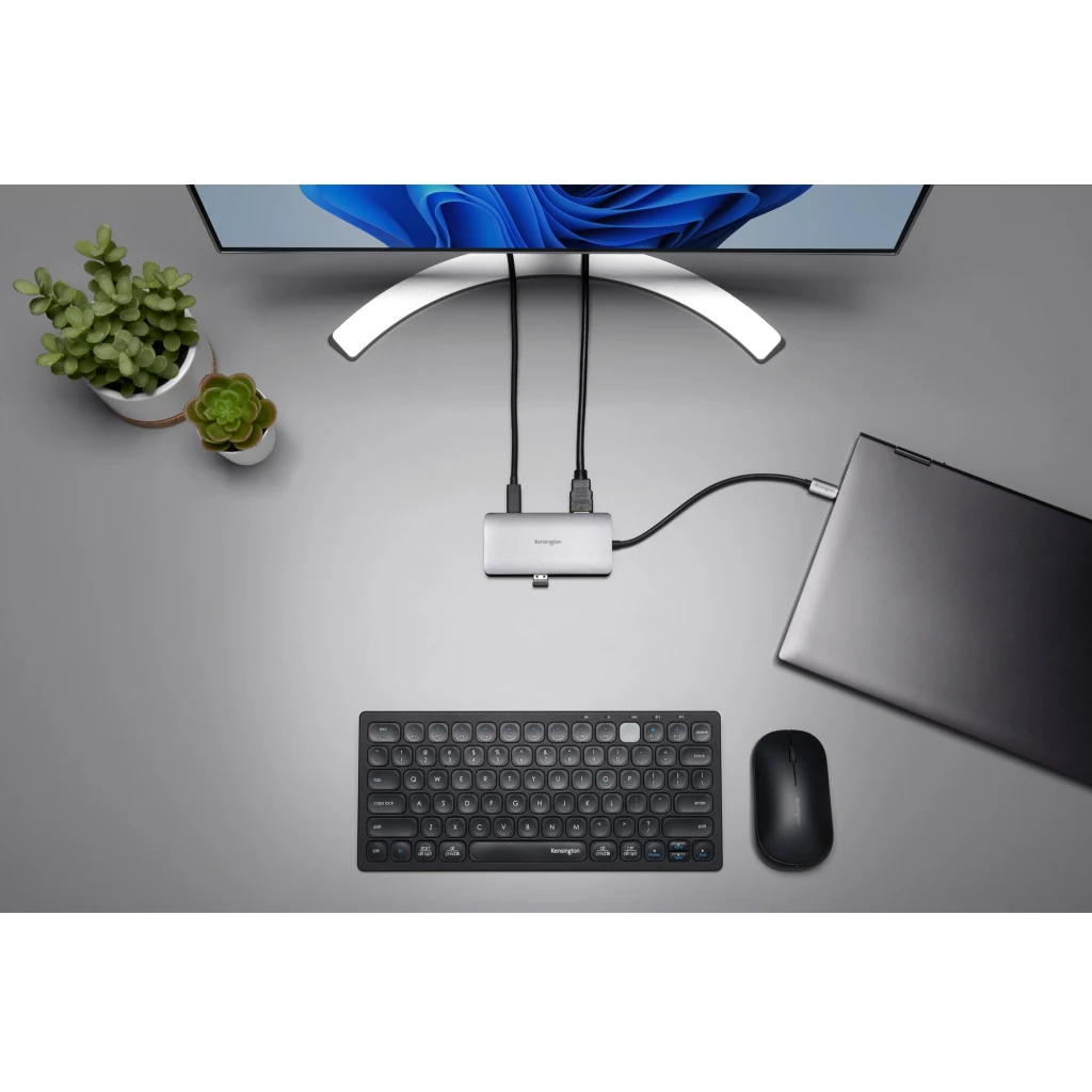 Imagen 5 de Docking Station Kensington UH1400P USB-C 8en1 4K, LAN 4*USB USB-C HDMI SD