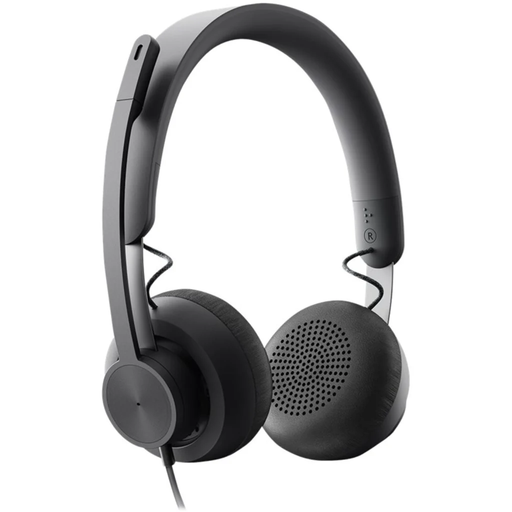 Imagen 7 de Audífonos Alámbricos Logitech Zone USB-C c/Micrófono Cancel Ruidos Negro p/Teams