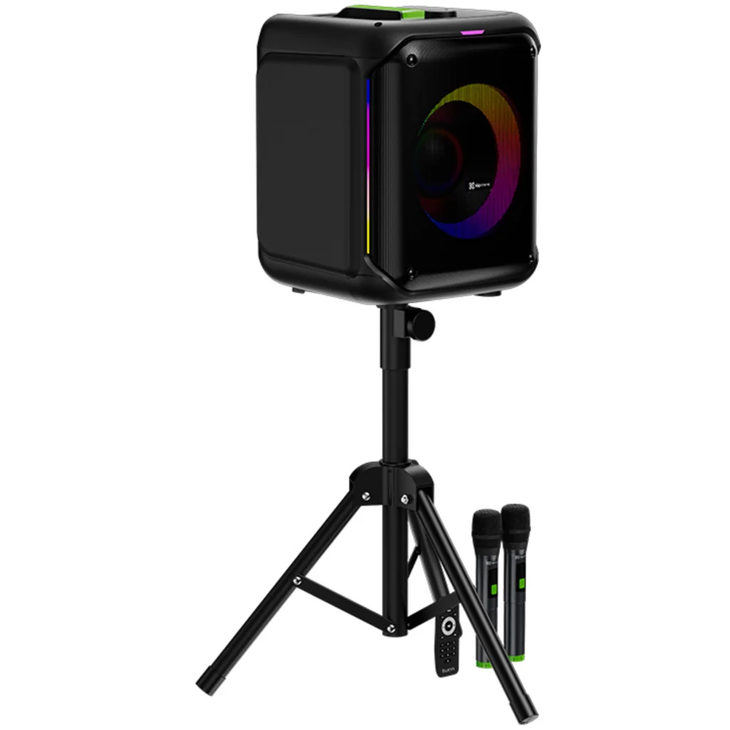 Imagen 1 de Klip Xtreme - Speaker system - Black - tripod with 2 mics