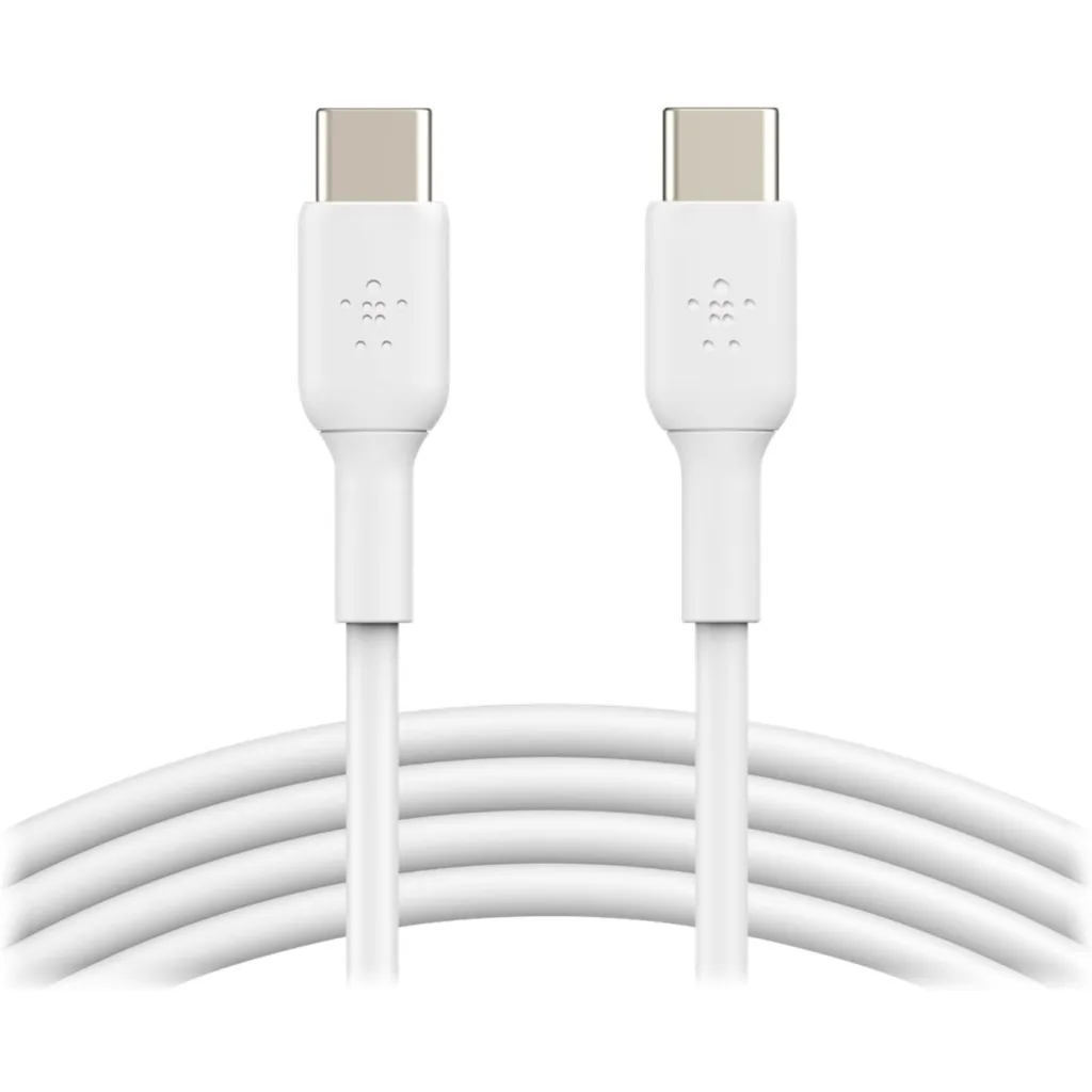 Imagen 3 de Cable USB-C Belkin Conector USB-C Macho a USB-C Macho Longitud 1 metros Blanco
